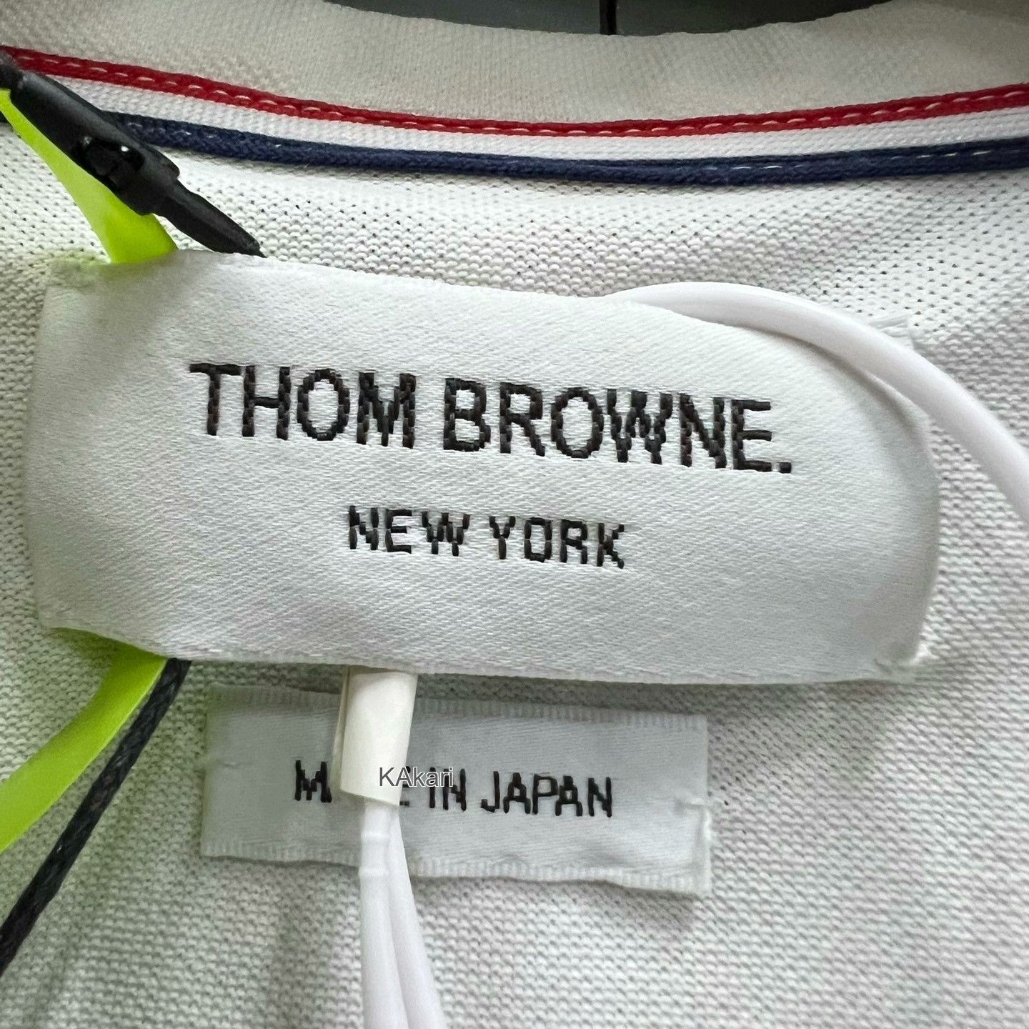 Thom Browne Thom Browne TB White Printed Short Sleeve Size US S / EU 44-46 / 1 - 5 Thumbnail