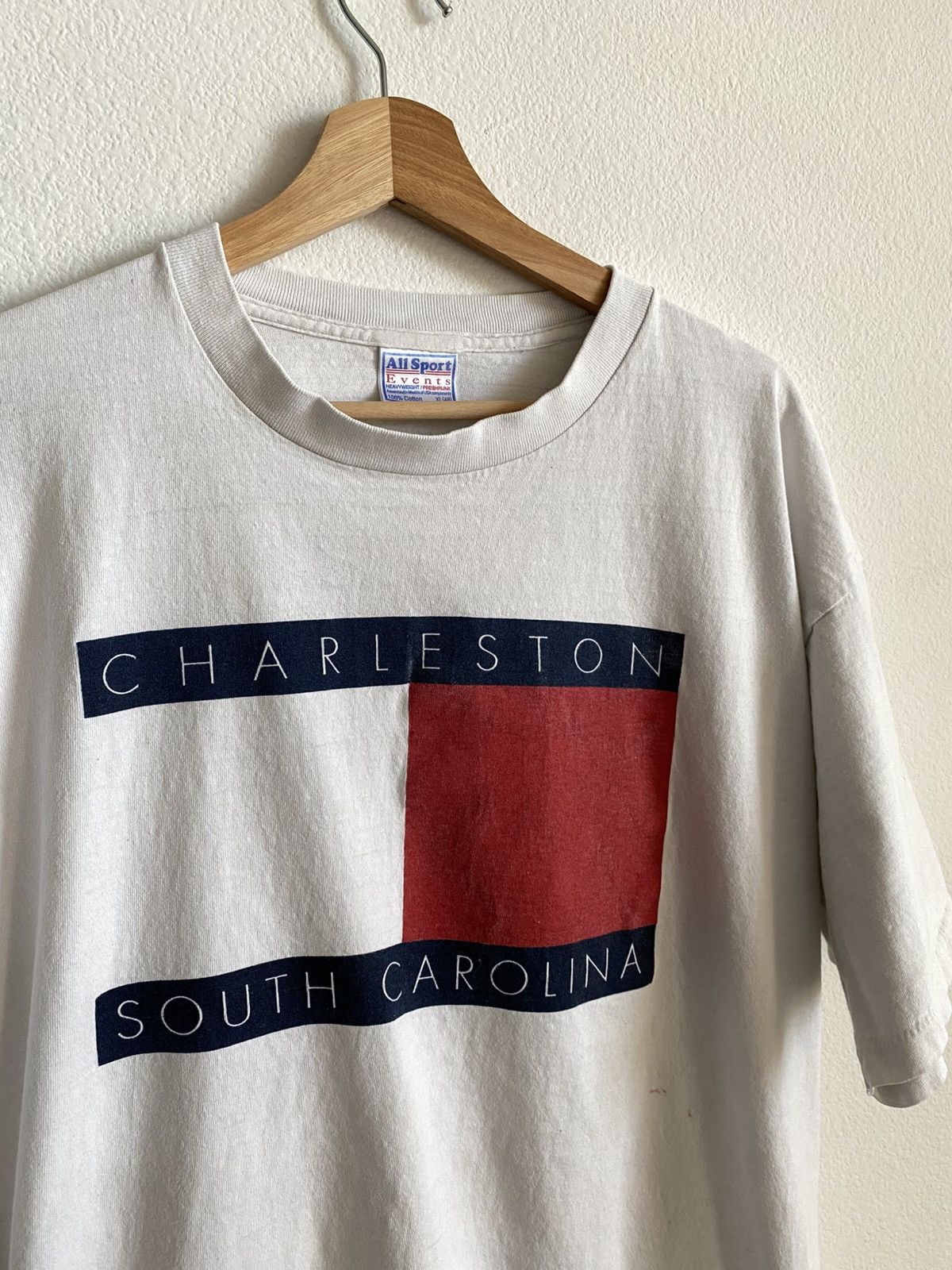 Vintage Vintage 90s South Carolina Single Stitch Tee Size US XL / EU 56 / 4 - 3 Thumbnail