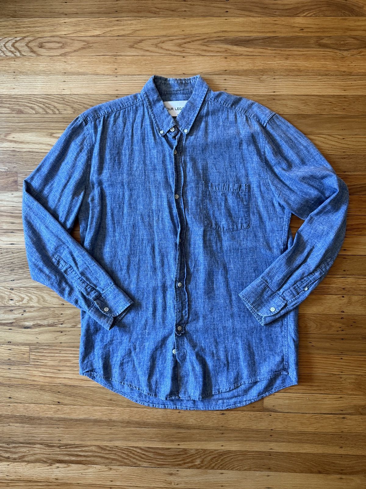 OUR LEGACY chambray button up