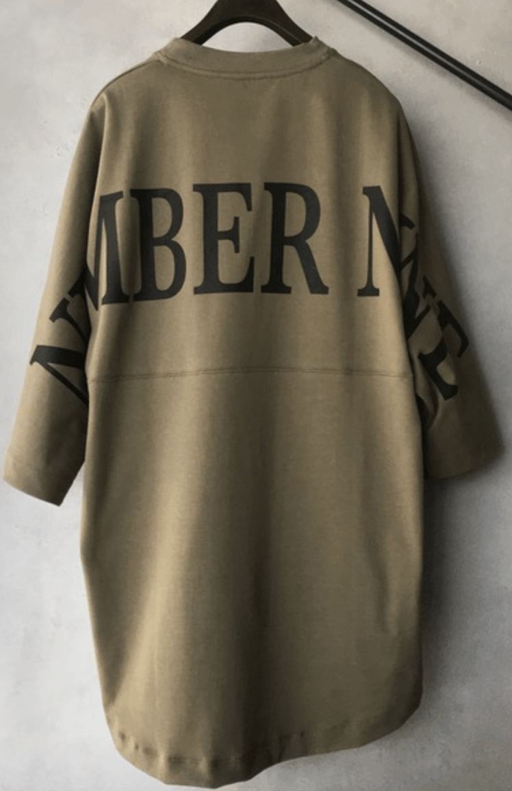 Number (N)ine Number nine arch back logo oversized t-shirt Size US L / EU 52-54 / 3 - 1 Thumbnail