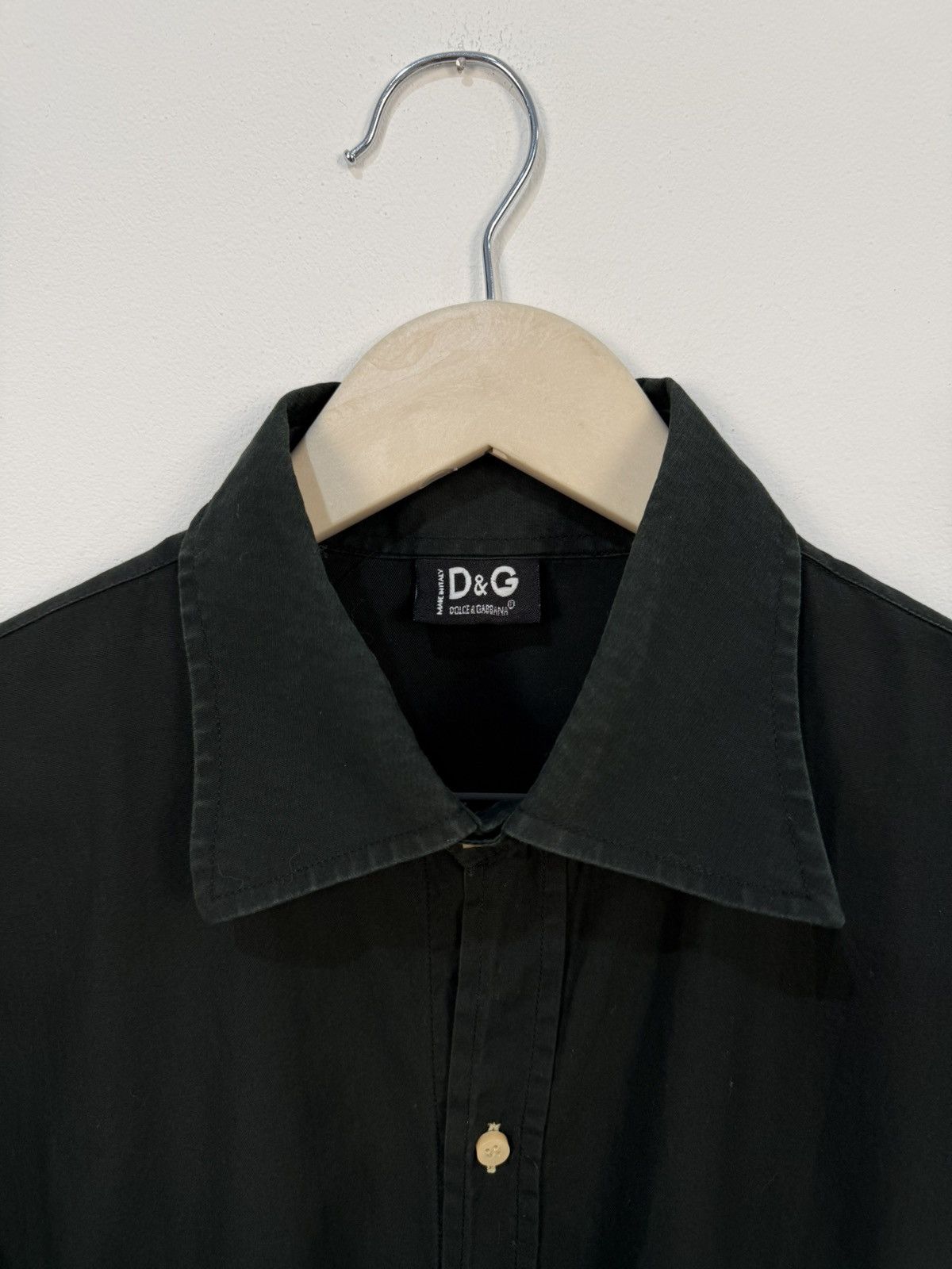 Dolce & Gabbana Vintage D&G Dolce & Gabbana Black Shirt Y2K Archival Size US XL / EU 56 / 4 - 7 Thumbnail