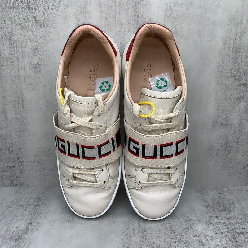 Gucci Gucci ACE Embroidered Lace-Up Fashion Sneakers - Size US 5 / IT 35 - 4 Thumbnail