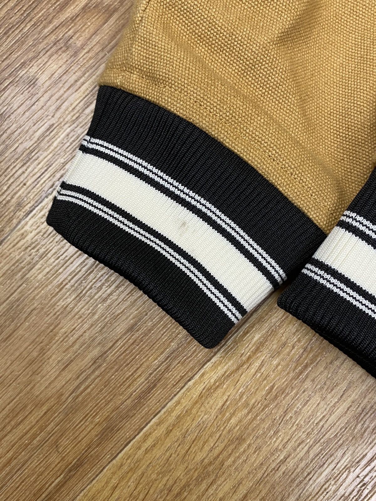 Percival Percival x Ilaria Canvas Varsity Bomber Jacket Size: XS Size US XS / EU 42 / 0 - 9 Thumbnail