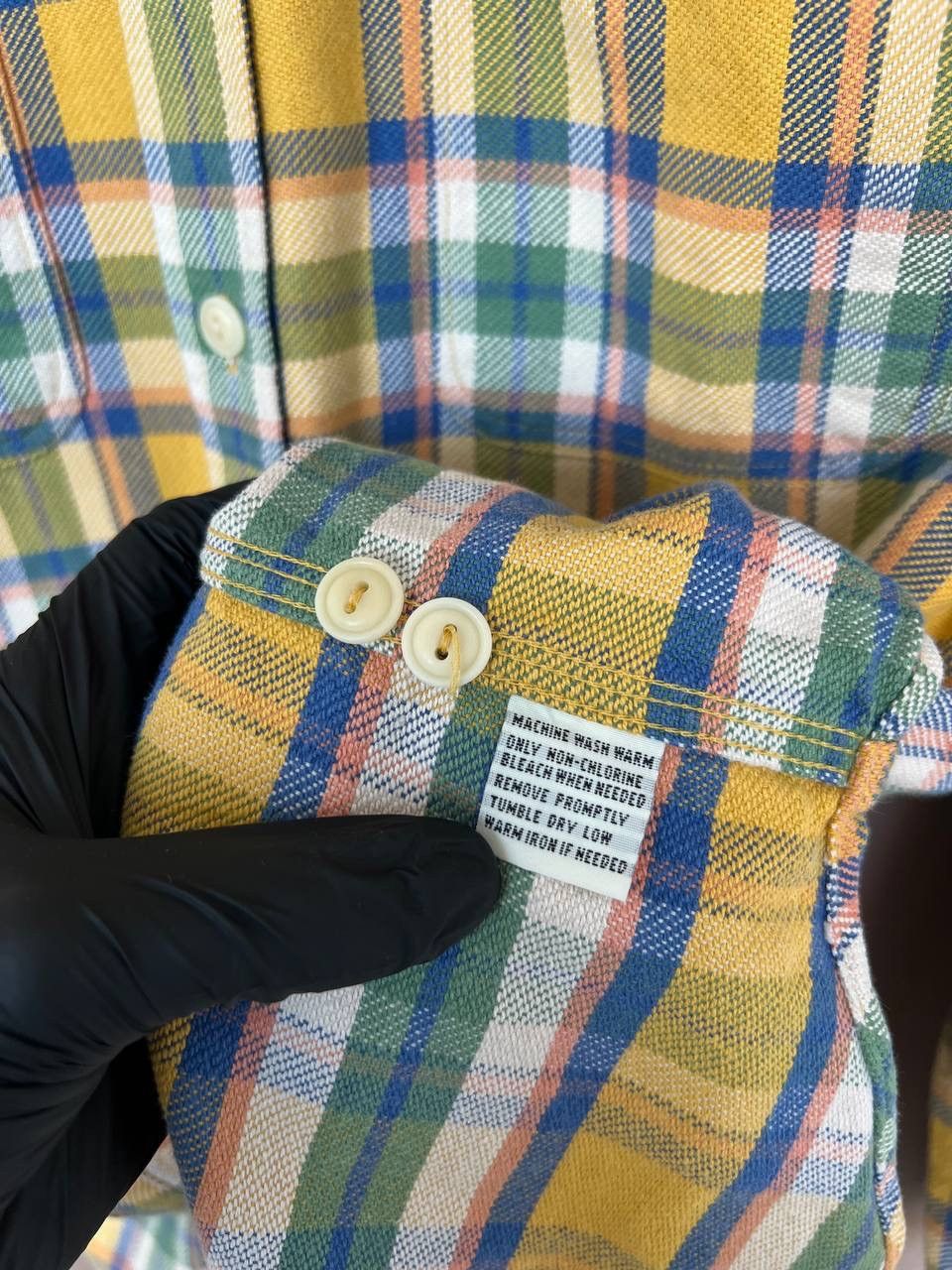 RRL Ralph Lauren RRL Double Ralph Flannel Button Shirt Mens Size M Size US M / EU 48-50 / 2 - 13 Thumbnail