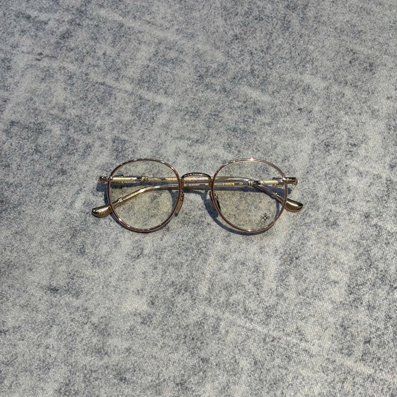 Chrome Hearts CHROME HEARTS FIRKIN Pink Crystal/Gold Plated Size ONE SIZE - 8 Thumbnail