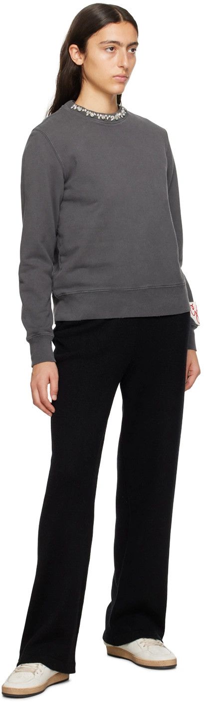Golden Goose o1y0725 Sweatpant in Black Size 27" / US 4 / IT 40 - 4 Thumbnail