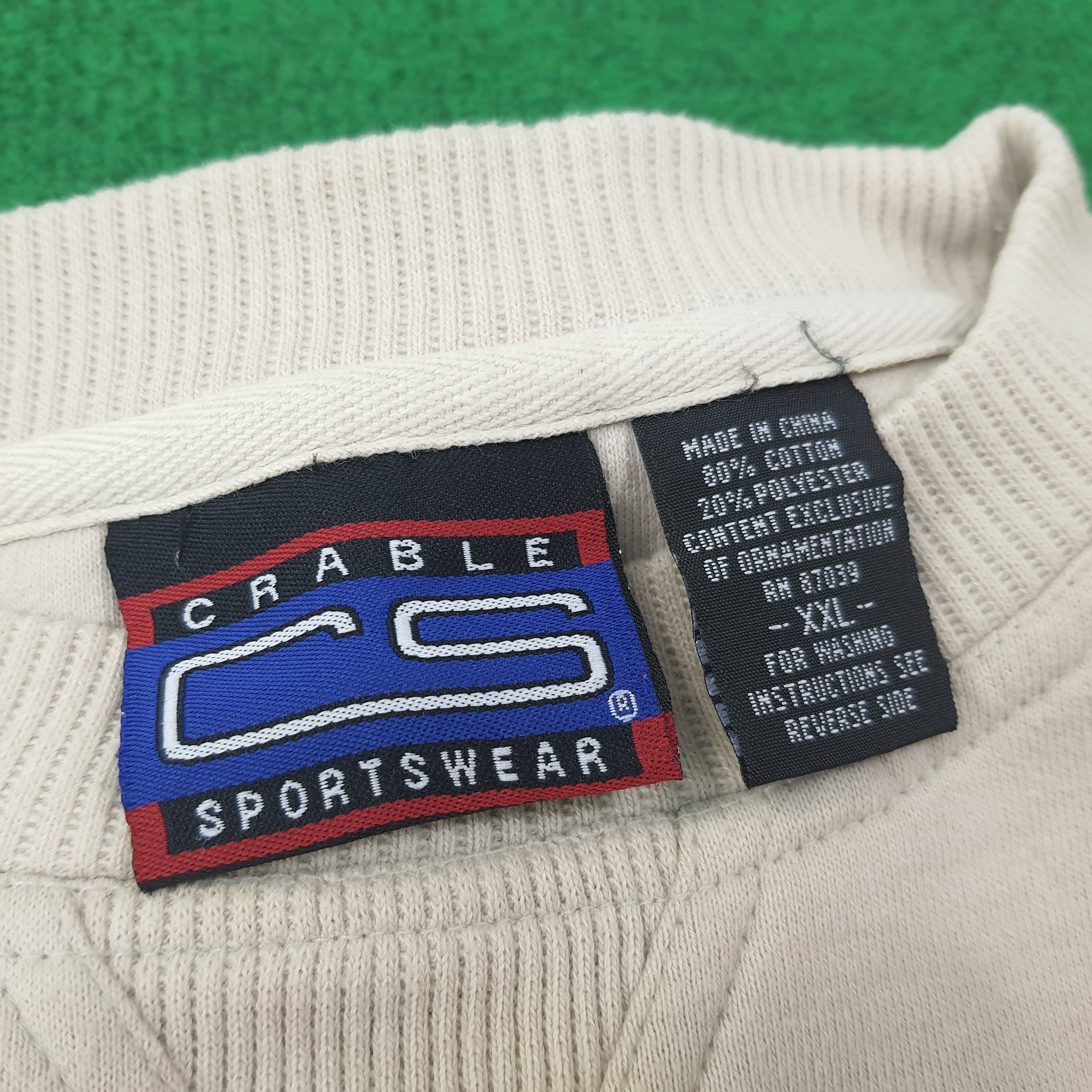 Vintage Vintage Cleveland Indians MLB Sweatshirt C257N26 Size US XXL / EU 58 / 5 - 4 Thumbnail