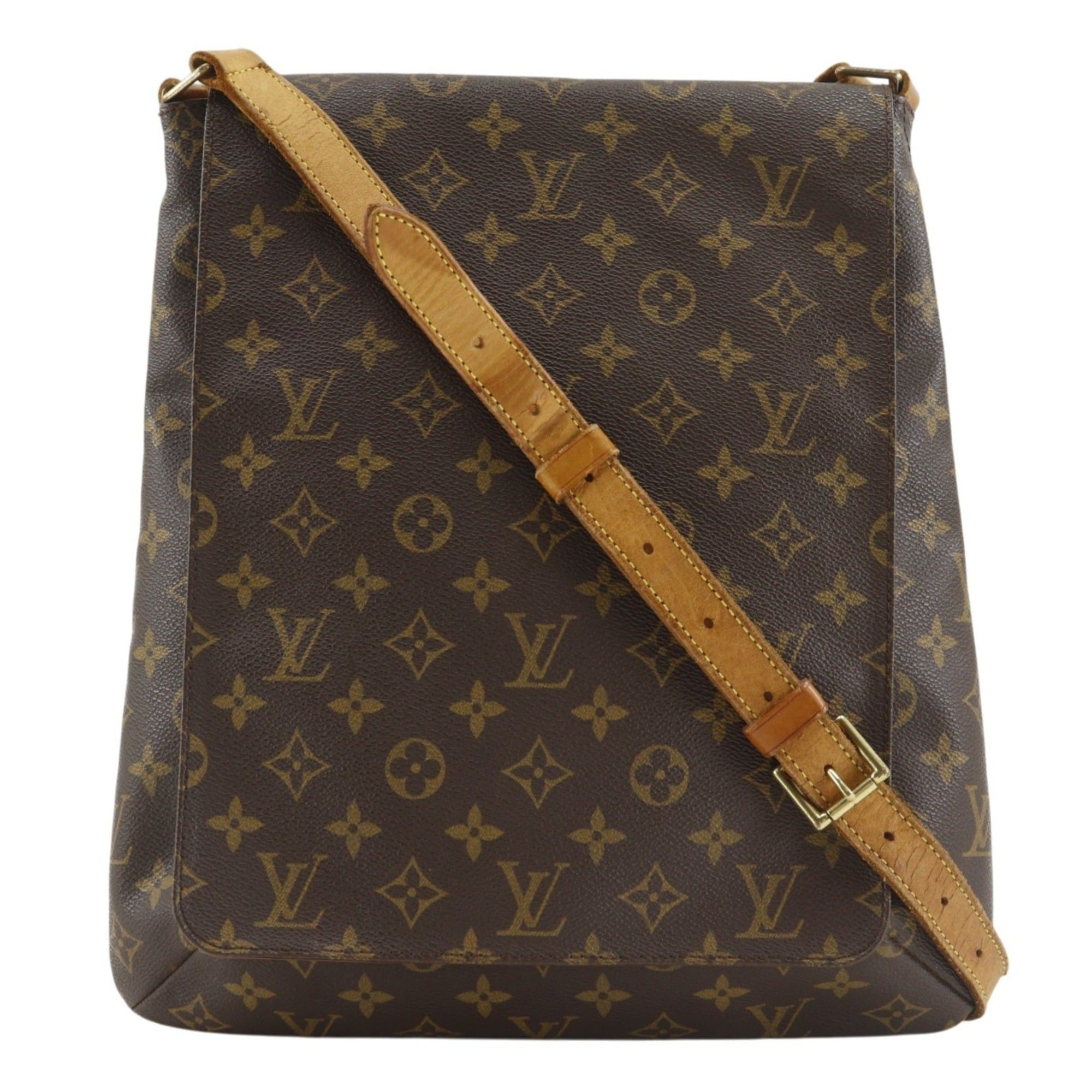 Louis Vuitton Louis Vuitton Musette Shoulder Bag M51256 Monogram Canvas 2000 AS1000 A4 Flap Unisex Size ONE SIZE - 1 Thumbnail