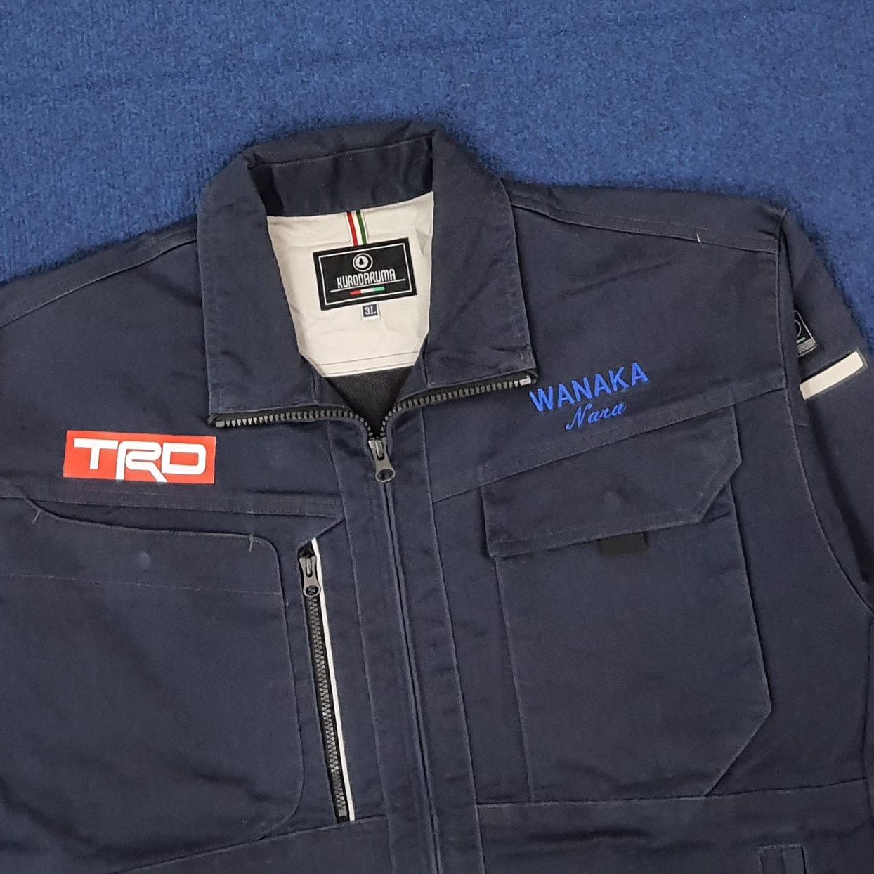 Japanese Brand Vintage TRD Toyota Motor Sports Custom Logo Jacket C257N18 Size US L / EU 52-54 / 3 - 4 Thumbnail