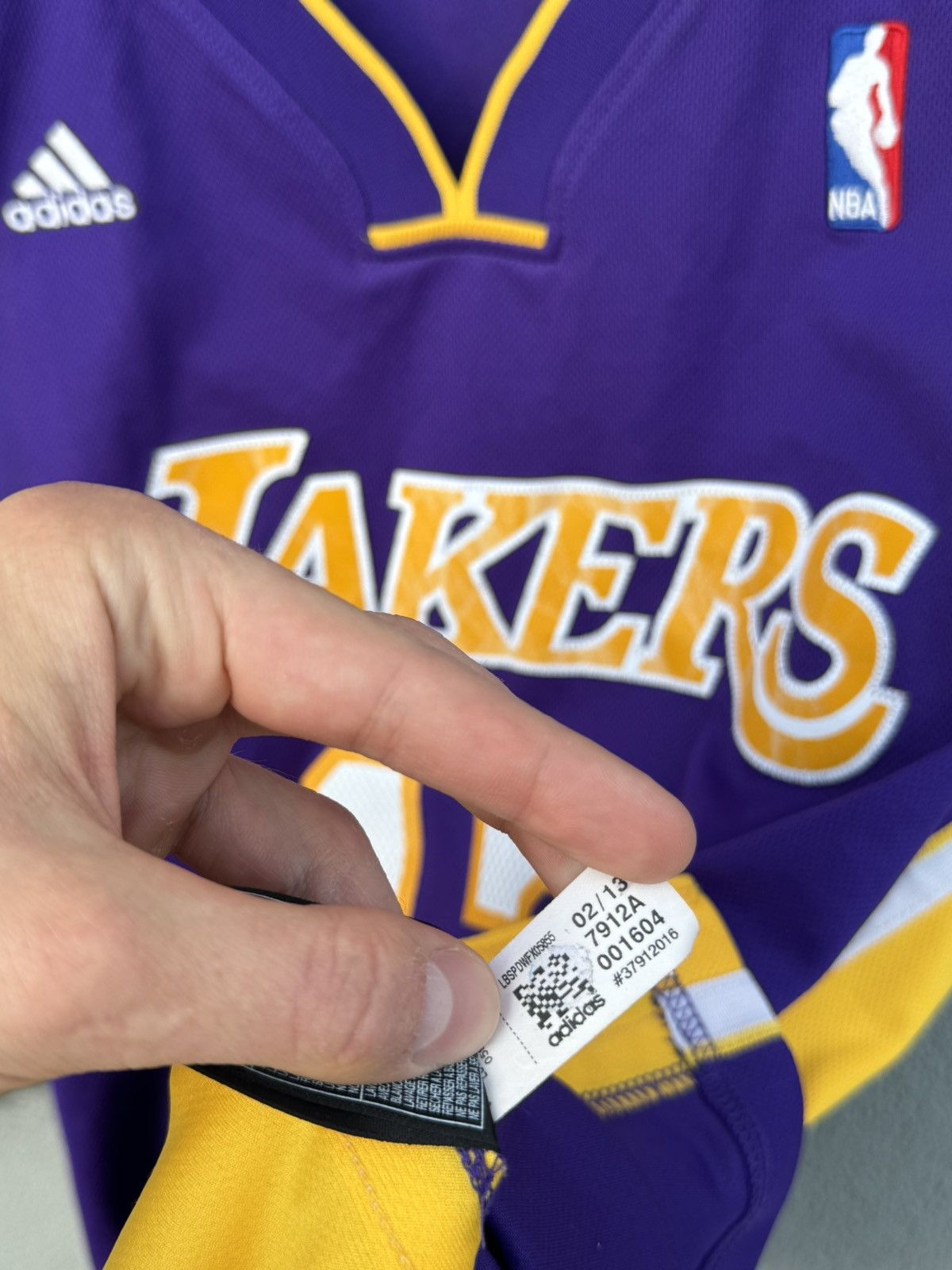 NBA Maillot Swingman Dwight #12 Howard Los Angeles Lakers Size US M / EU 48-50 / 2 - 9 Thumbnail