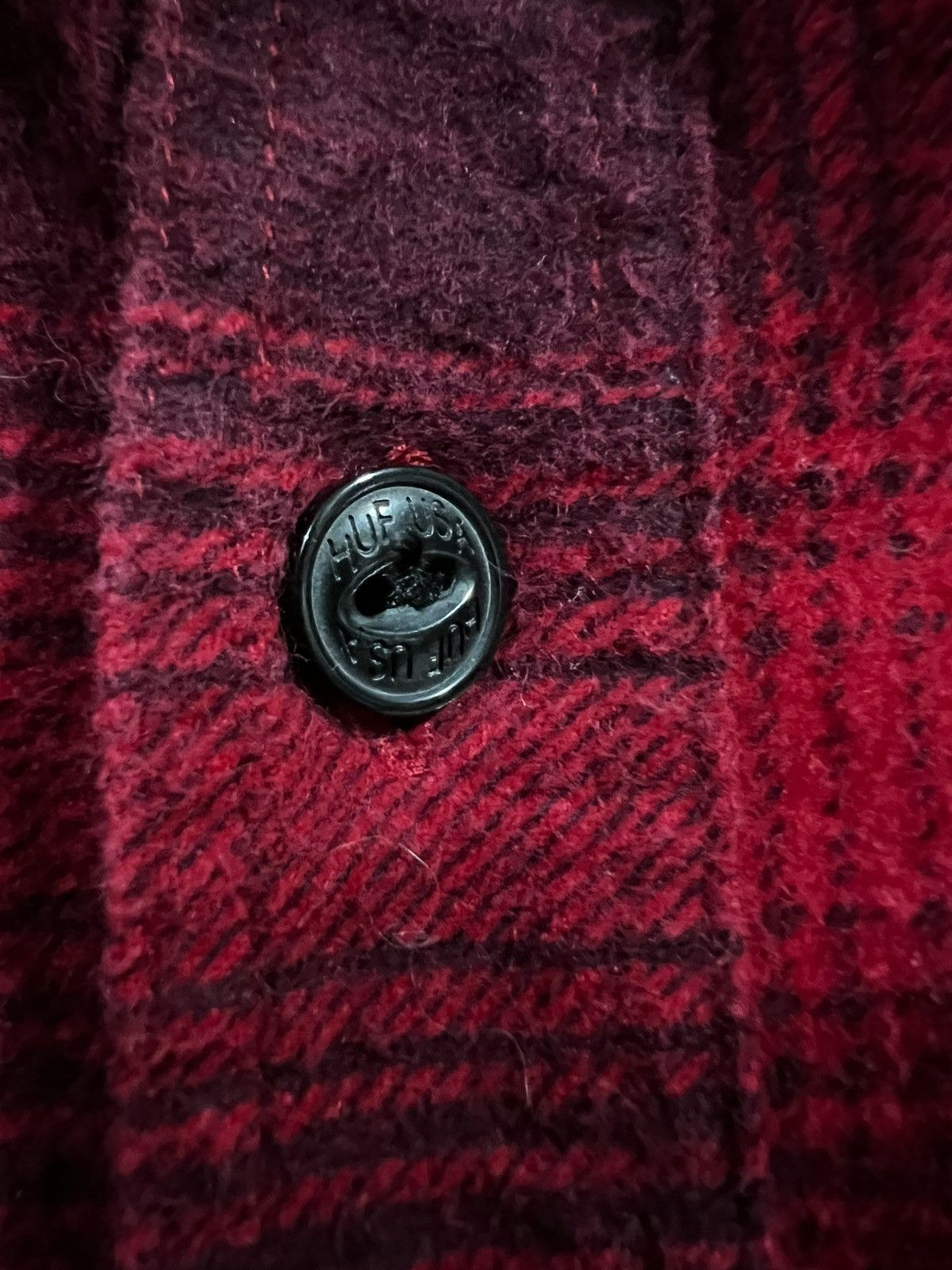 Huf Huf Freeman Flannel Button Down in Red Size US M / EU 48-50 / 2 - 5 Thumbnail