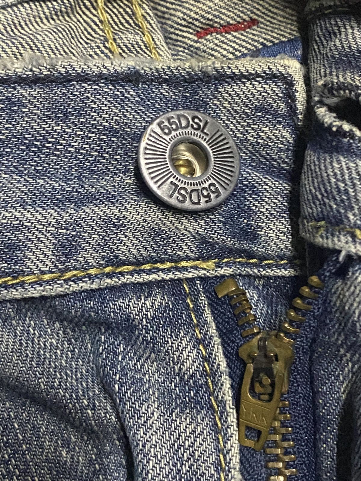 If Six Was Nine 55DSL Grunge Embroidered Logo If Six Was Nine Style Jeans Size US 30 / EU 46 - 15 Thumbnail