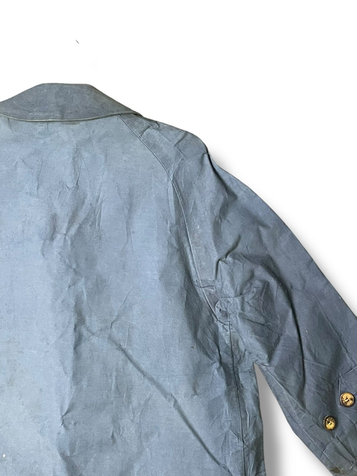 Hermes Vintage Hermes Waxed Cotton Jacket (52) Size US M / EU 48-50 / 2 - 10 Thumbnail