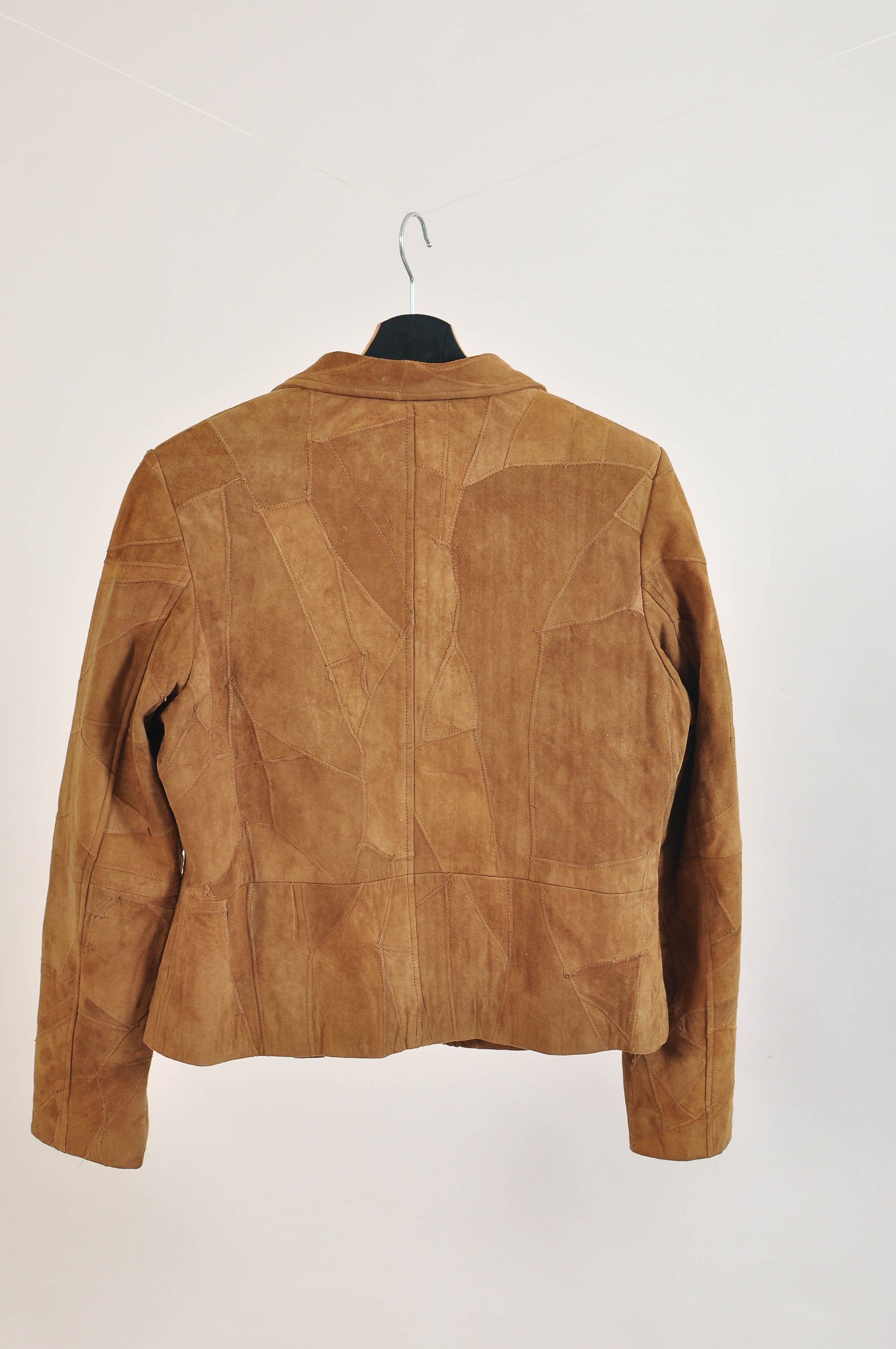 Other Vintage 00s suede leather blazer jacket Size M / US 6-8 / IT 42-44 - 5 Thumbnail