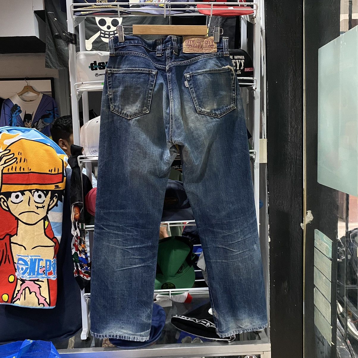 image of Bape Denim Selvedge Jeans in Blue, Men's (Size 30)