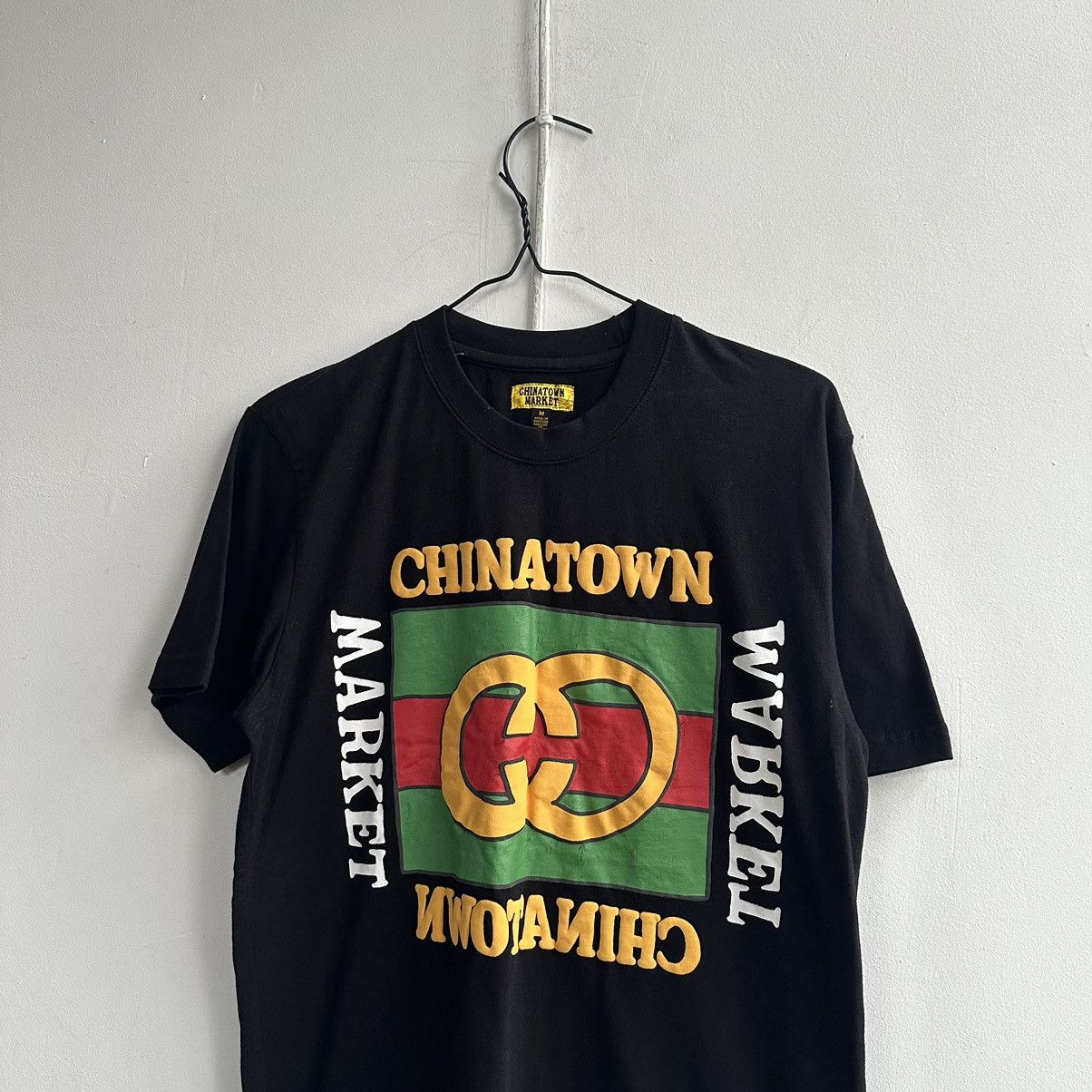 Market Gucci monogram Chinatown Market Black Floral T-Shirt Size US M / EU 48-50 / 2 - 9 Thumbnail