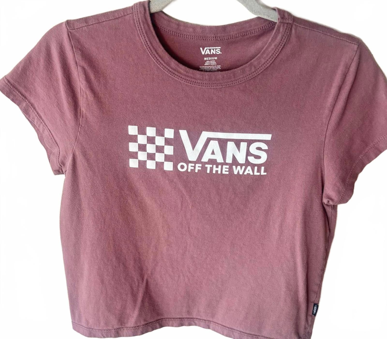 Vans Vans Off The Wall Women's Short Sleeve T-Shirt Size M / US 6-8 / IT 42-44 - 2 Thumbnail