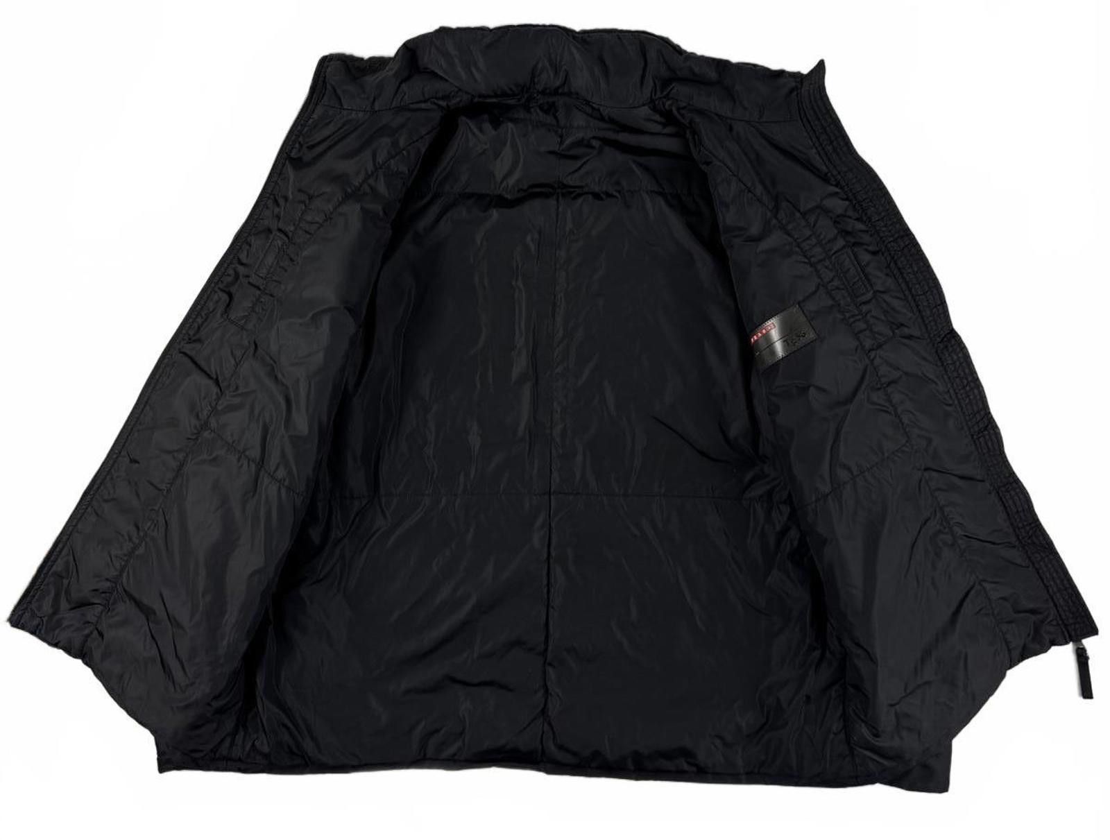 Prada Prada Sport Nylon Padded Jacket Dark Grey XXL (56) Size US XXL / EU 58 / 5 - 5 Thumbnail