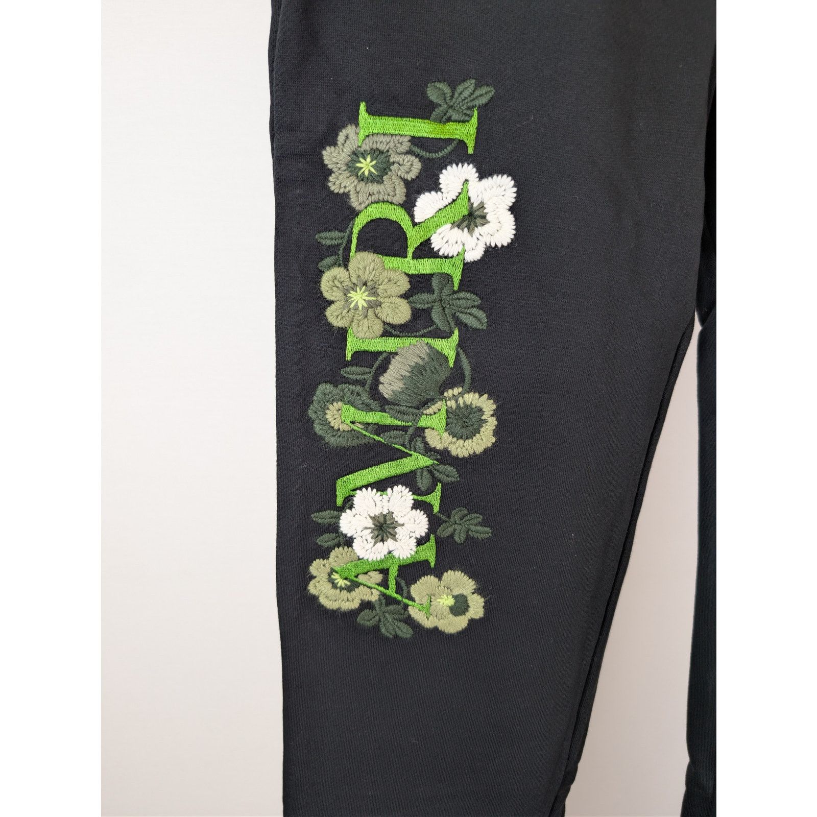 Amiri o1rshd1 Flower Amiri Sweatpants / Trousers in Black S Size US 30 / EU 46 - 9 Thumbnail