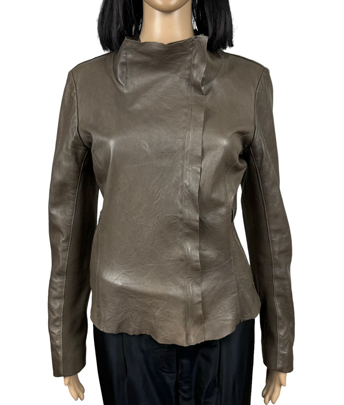 Cigno Nero Genuine Leather Jacket size 38