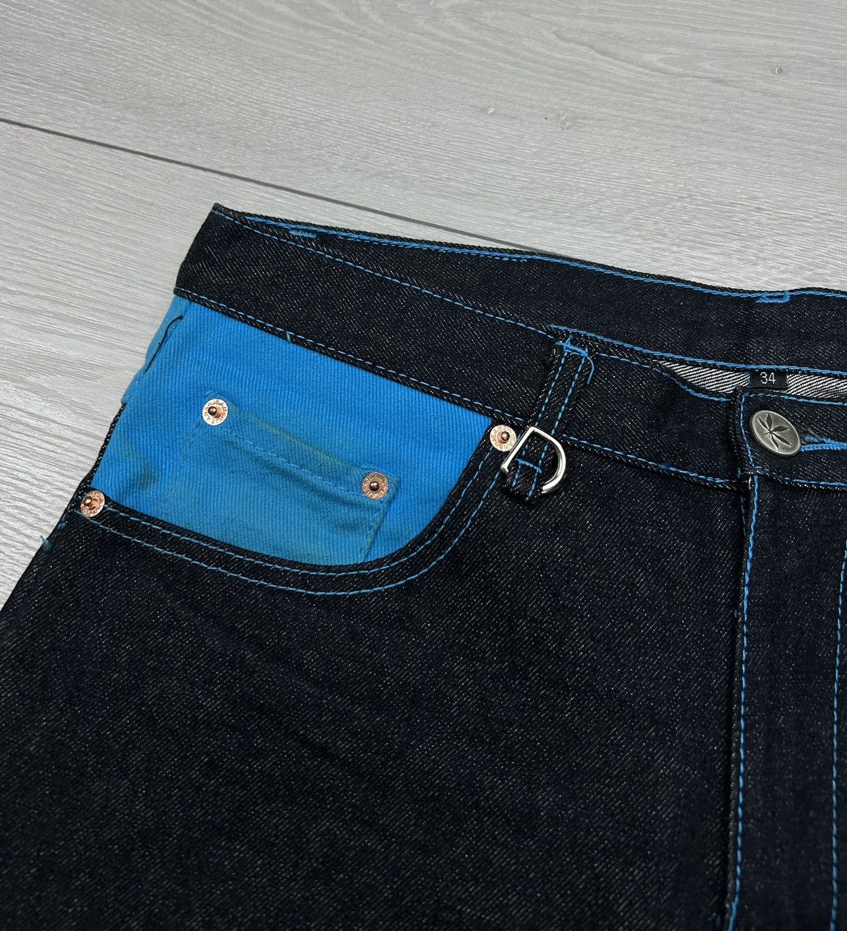 Vintage New York Yankees Jeans custom size 34 Size US 34 / EU 50 - 6 Thumbnail
