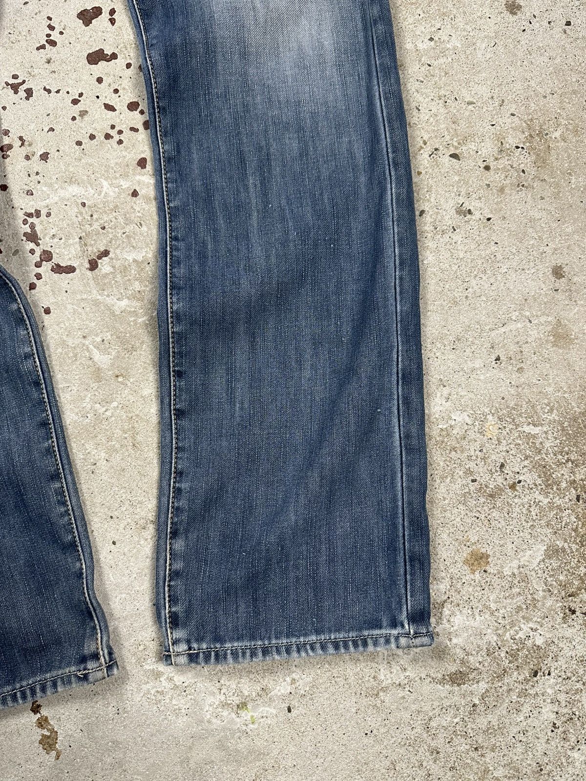 Acne Studios × Vintage Vintage Acne Studios Mod New Shaved Distressed Denim Jeans Size US 34 / EU 50 - 3 Thumbnail
