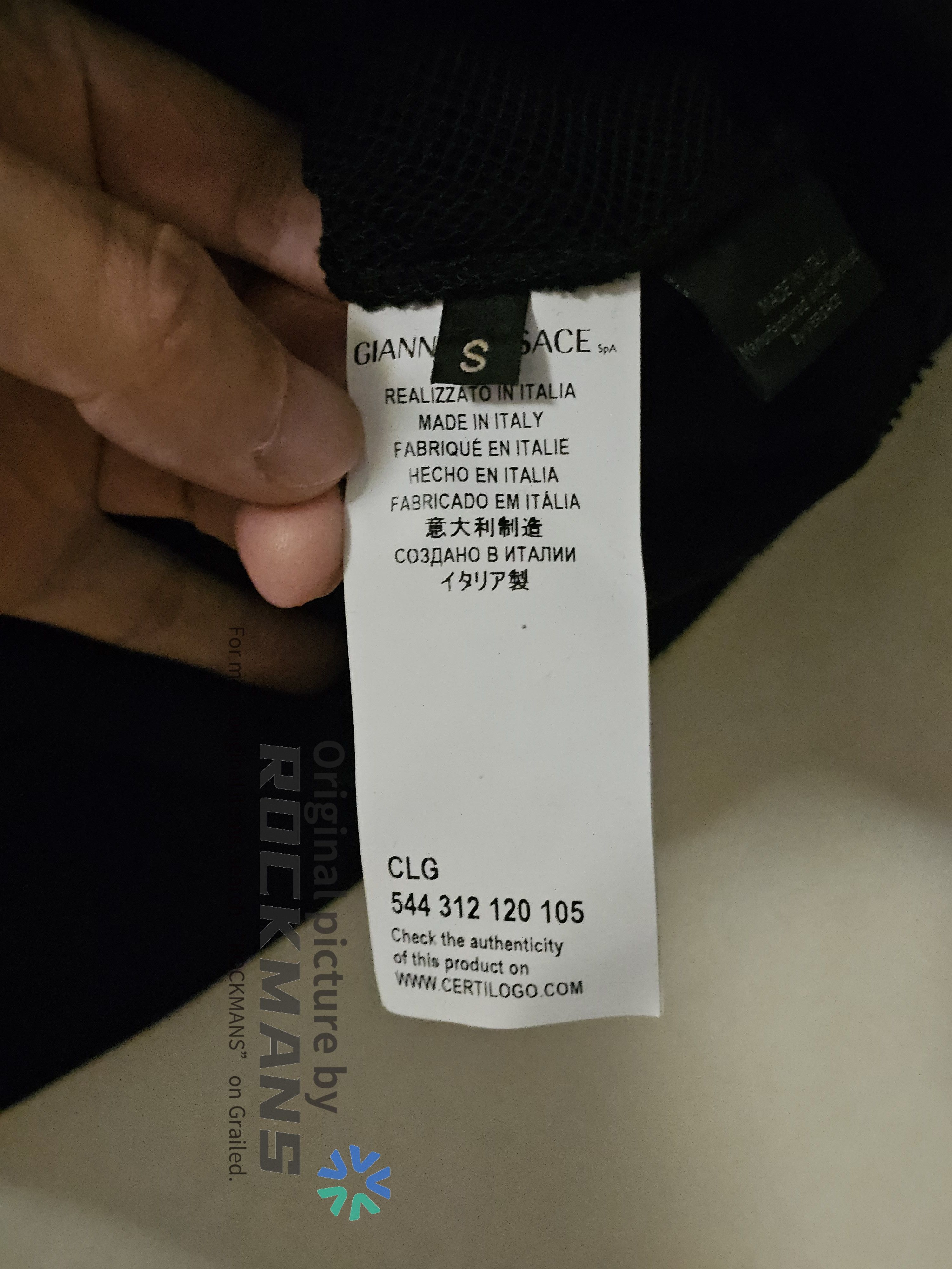 Versace Versace Satin Velvet Sleeveless Hooded Sweatshirt Size S Size US S / EU 44-46 / 1 - 7 Thumbnail