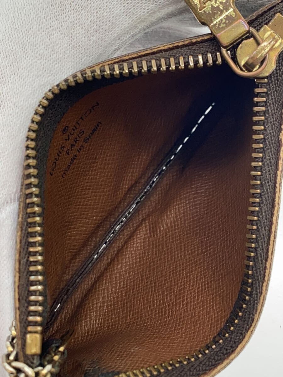 Louis Vuitton Louis Vuitton Monogram Pochette Cre Canvas Brown Size ONE SIZE - 4 Thumbnail