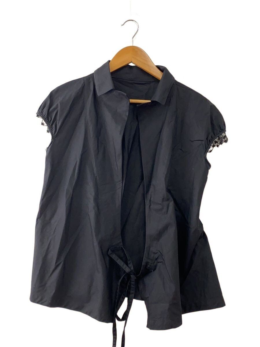 Yohji Yamamoto YOHJIYAMAMOTO+NOIR/NY-B13-014 Short-sleeved blouse Size US M / EU 48-50 / 2 - 1 Thumbnail