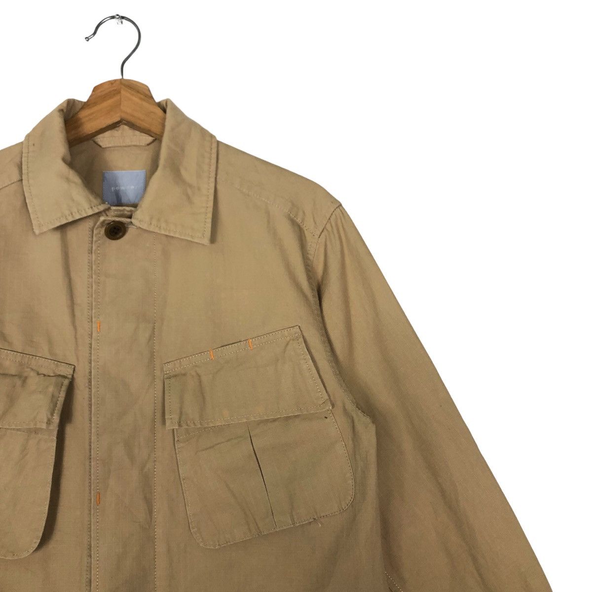 Issey Miyake 🔥90’s Cargo Pocket Jacket Work Powder Issey Miyake Japan Size US S / EU 44-46 / 1 - 6 Thumbnail