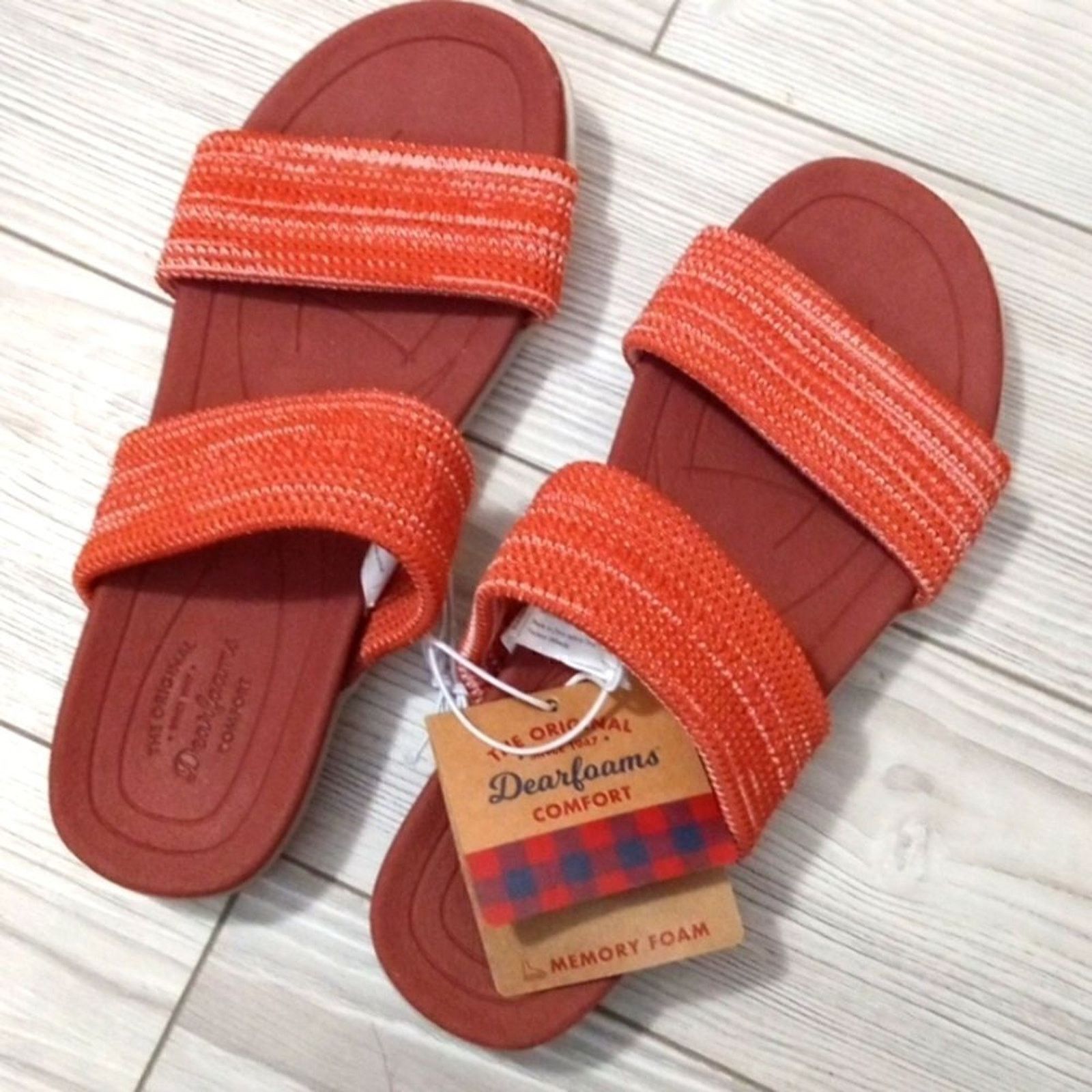 Other (64-3343) Dearfoams Sandals for Women's Sz 8 Size US 8 / IT 38 - 4 Thumbnail
