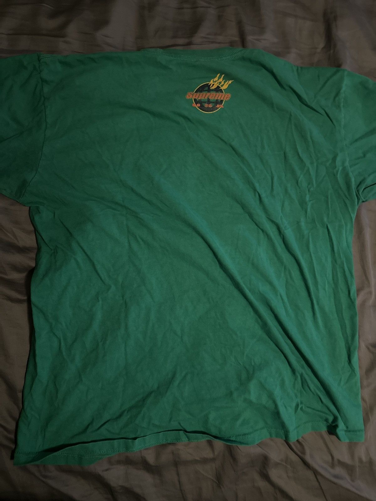 Supreme Supreme Fire T-shirt FW17 XL Size US XL / EU 56 / 4 - 2 Thumbnail
