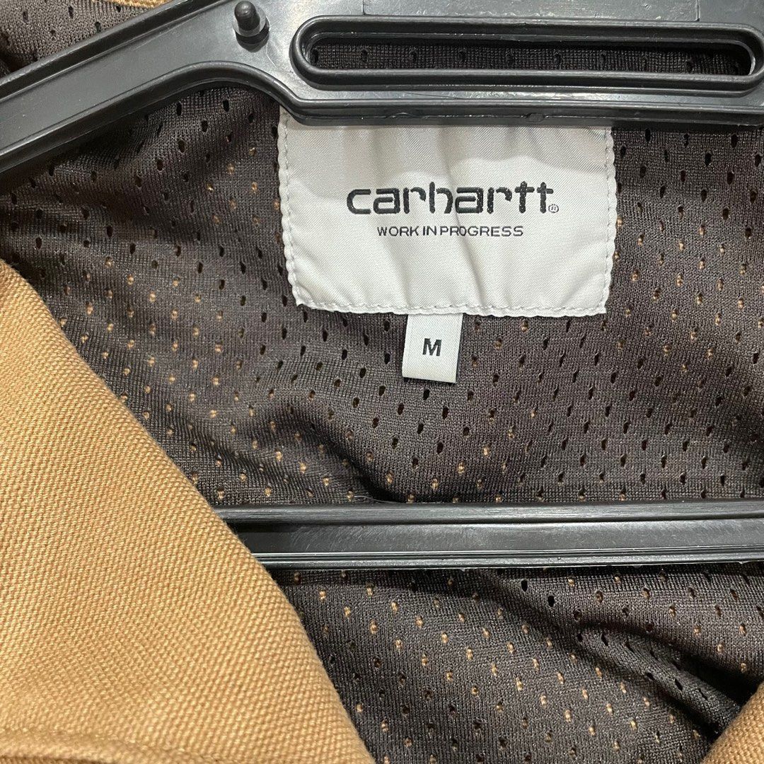 Carhartt Wip × Vintage Size M Carhartt WIP Active Jacket in Brown Size US M / EU 48-50 / 2 - 5 Thumbnail