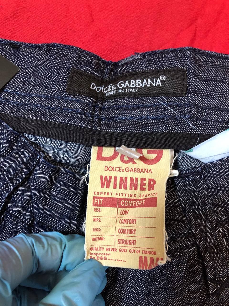 Dolce & Gabbana DOLCE & GABBANA distressed denim pants with logo Size US 33 - 2 Thumbnail