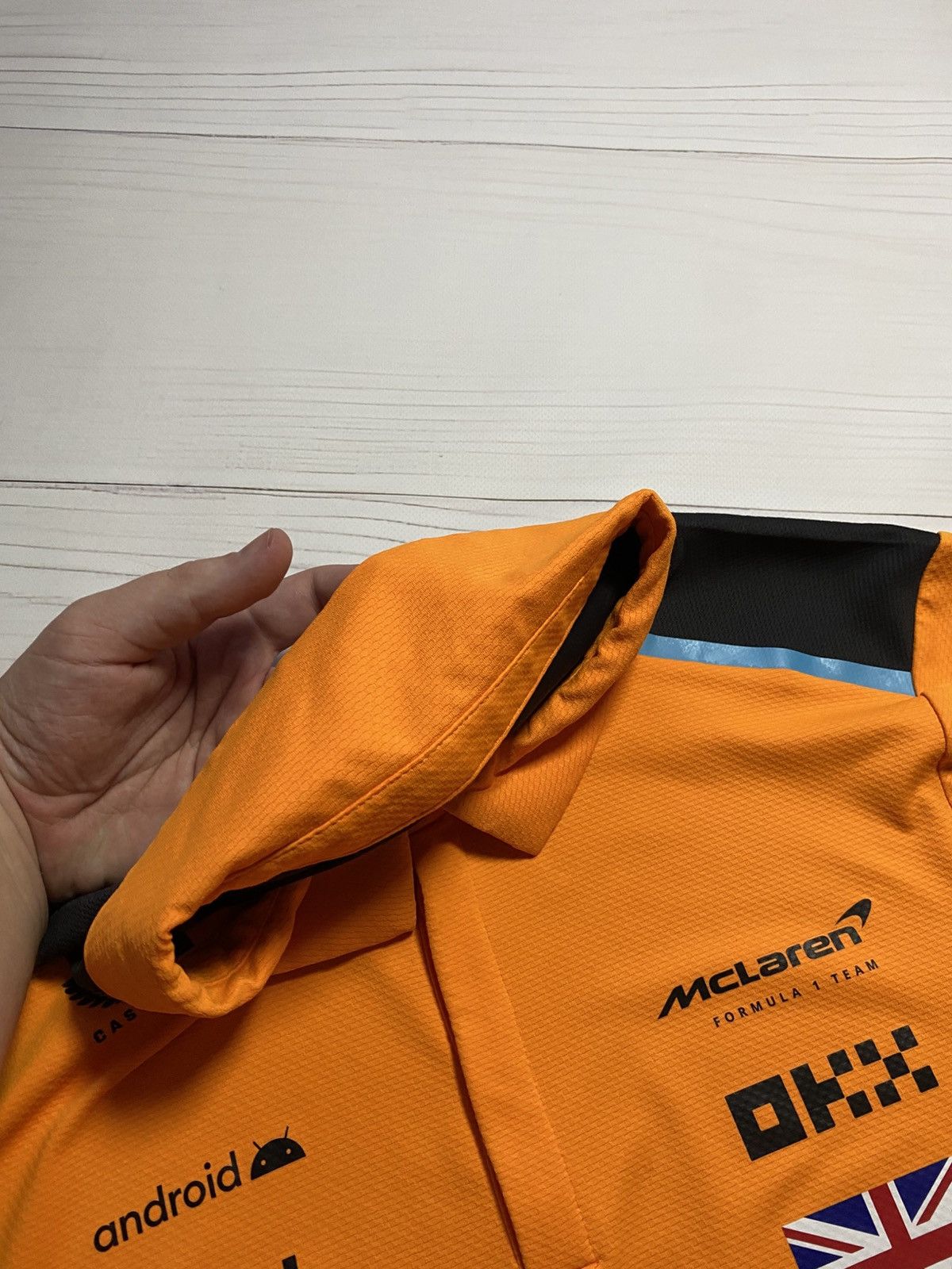 Formula 1 Formul 1 McLaren Lando Norris #4 Castore polo t shirt jersey Size US M / EU 48-50 / 2 - 15 Thumbnail