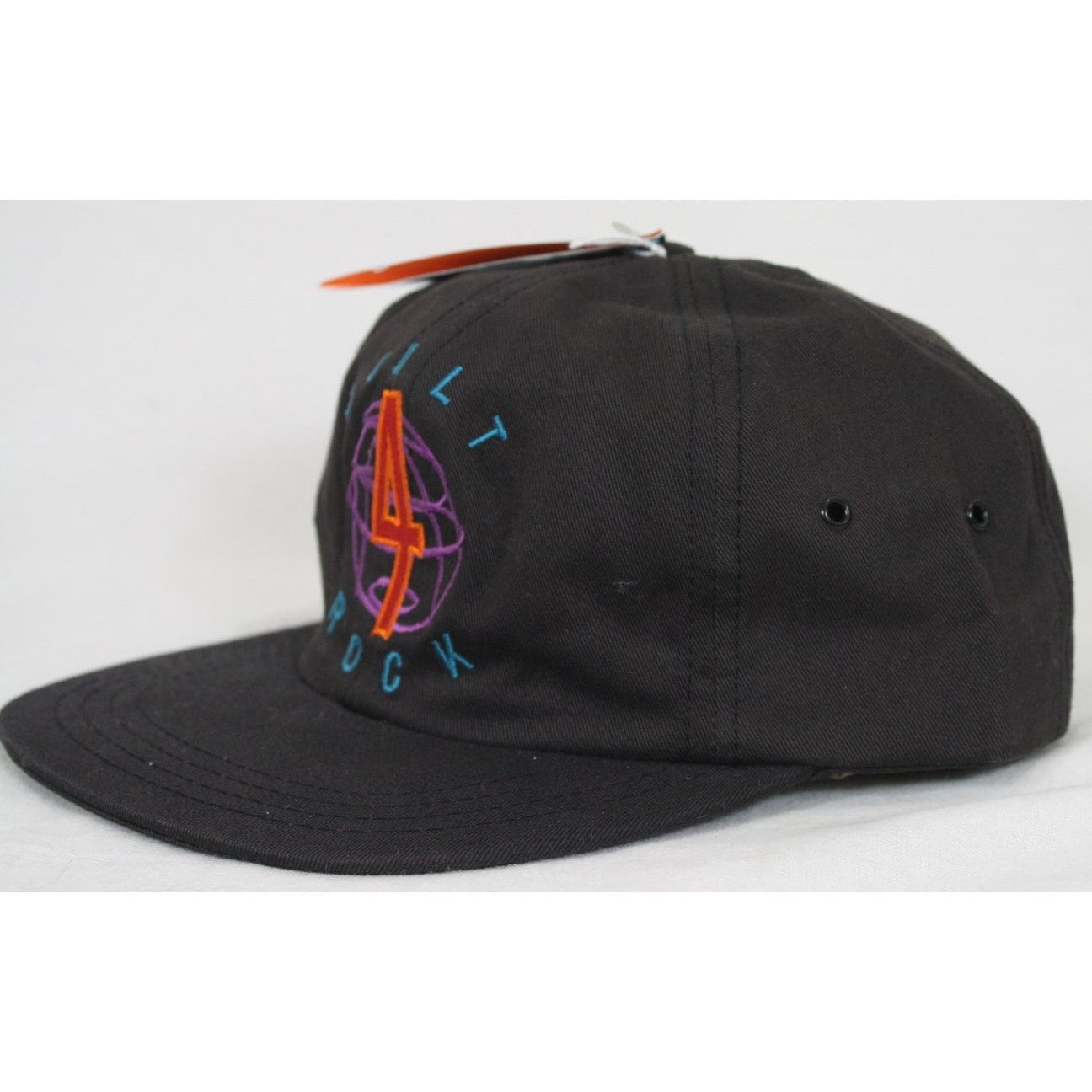Vintage Vintage 90s Rock n Roll Hall of Fame Flat Brim Hat Size ONE SIZE - 3 Thumbnail