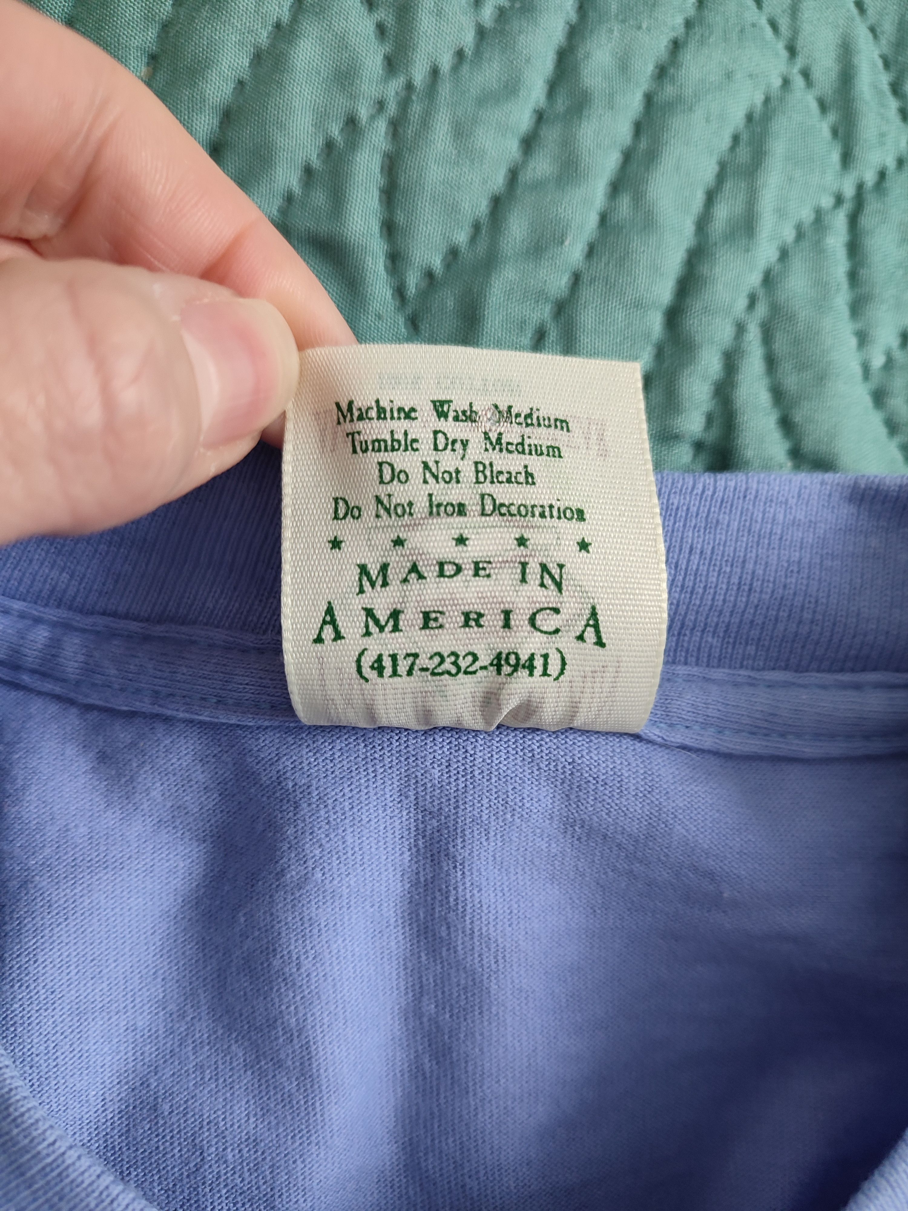 Vintage Vintage t-shirt men's, single stitch Size US L / EU 52-54 / 3 - 9 Thumbnail