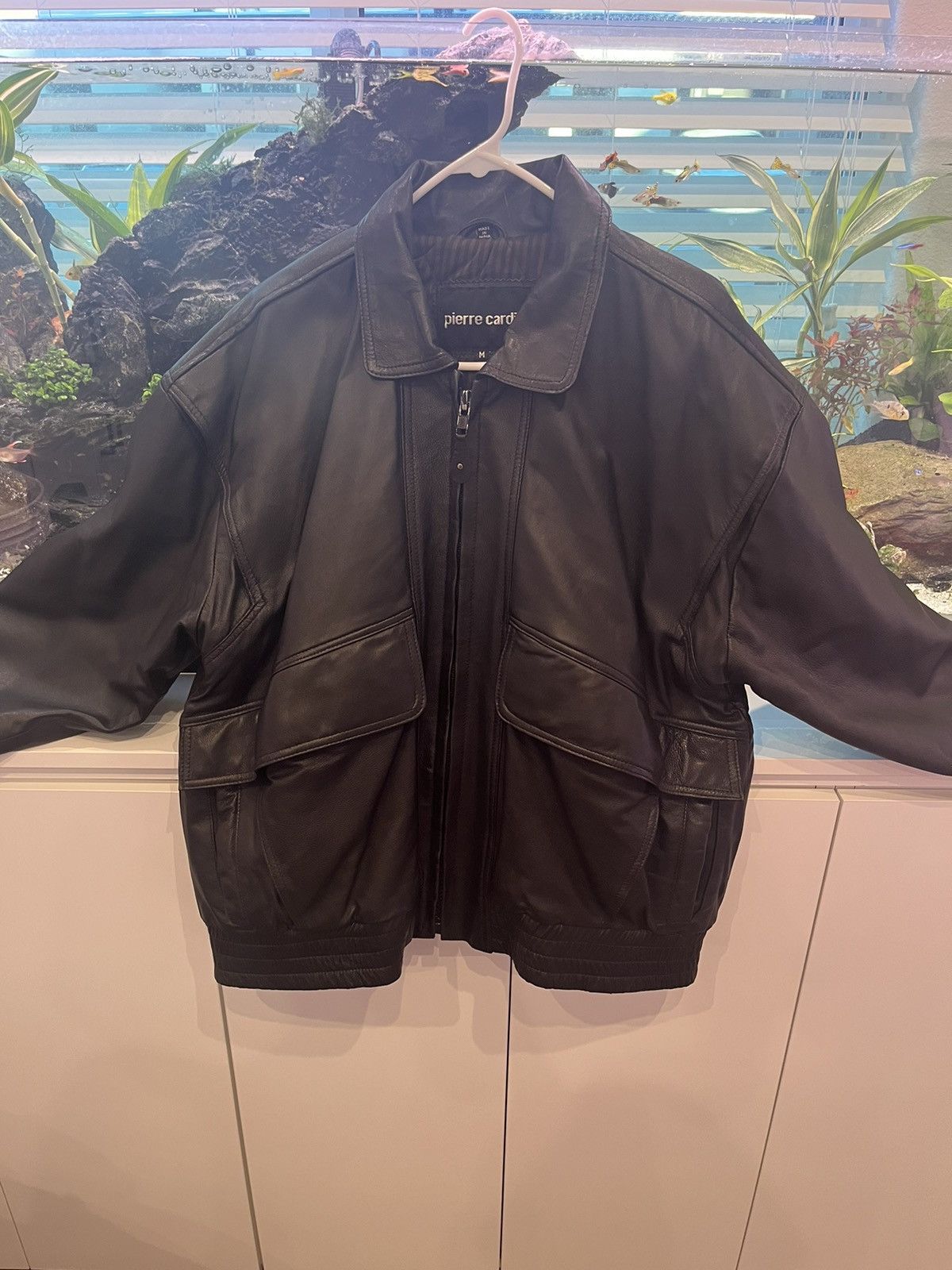 SUPER VINTAGE 90’s 100% Lambskin Leather BOMBER Jacket