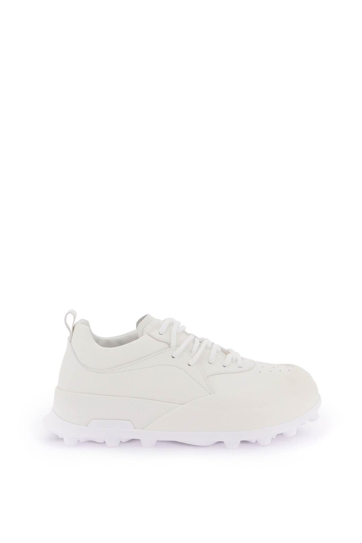 image of Jil Sander Orb Sneakers in Porcelain, Men's (Size 11)