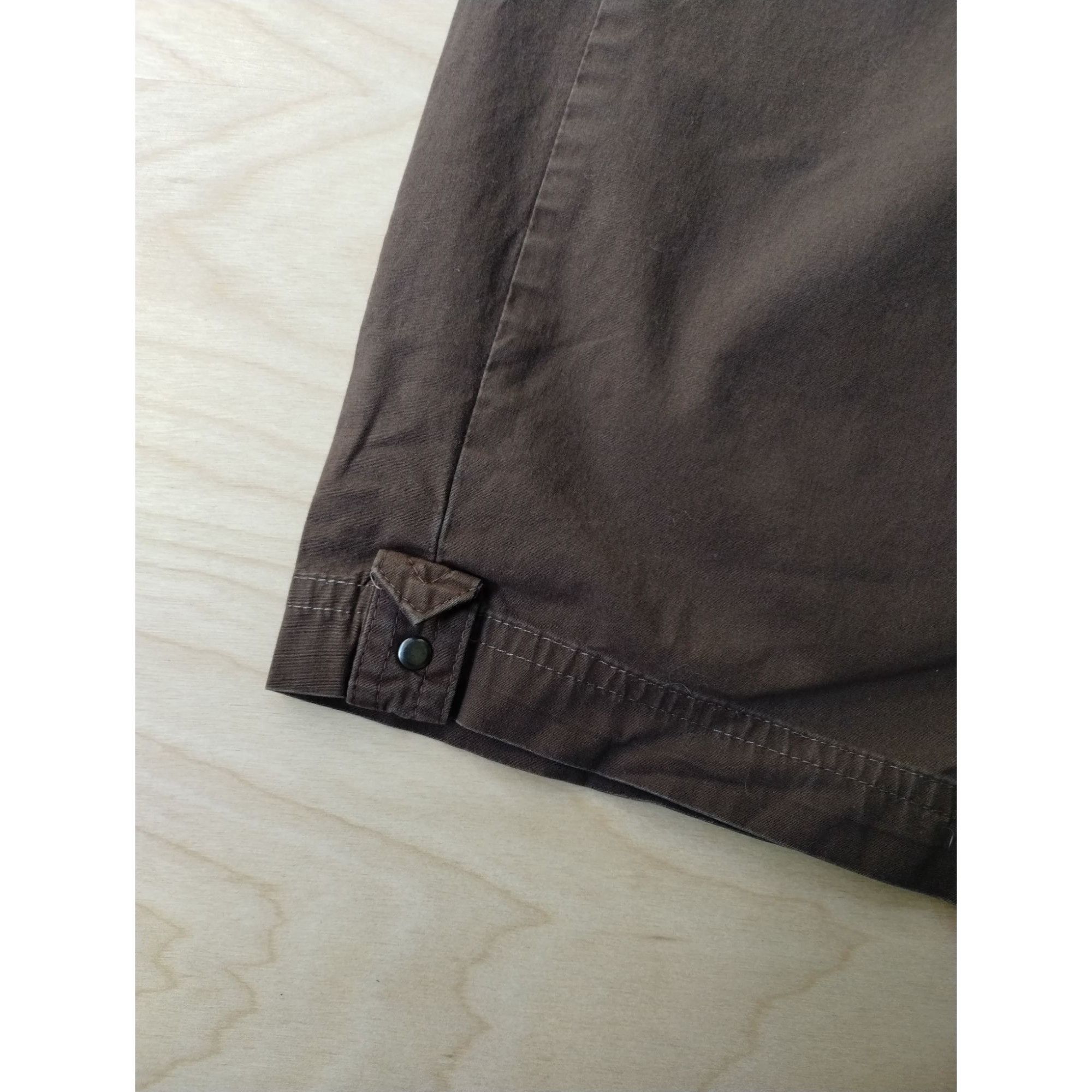 Other Womens Kim Rogers Brown Stretch Waist Capri Pants Size 8 Size 34" / US 12 / IT 48 - 5 Thumbnail
