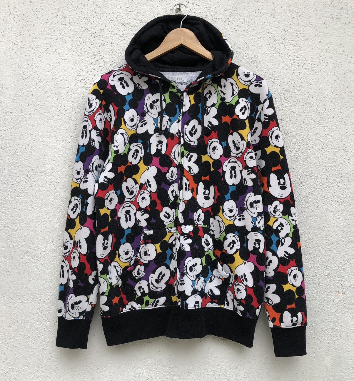 Mickey Mouse Mickey Mouse Disneyland Paris Full Printed Hoodie Jacket Size US M / EU 48-50 / 2 - 4 Thumbnail