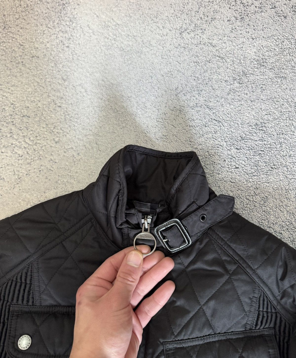 Barbour Barbour International Matt Rib Biker Jacket Quilted WomenUS6 Size M / US 6-8 / IT 42-44 - 12 Thumbnail