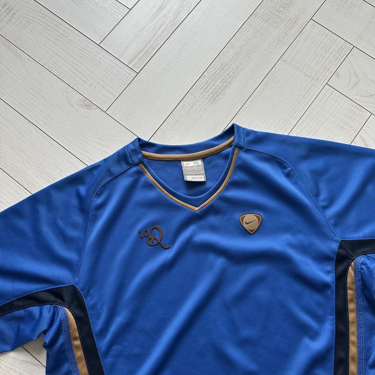 Nike Vintage 00s Nike x Ronaldinho 10 football training jersey Size US S / EU 44-46 / 1 - 6 Thumbnail