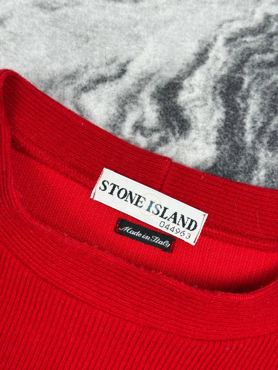 Stone Island Vintage Stone Island Sweatshirt Wool 2000 Size US XXL / EU 58 / 5 - 3 Thumbnail
