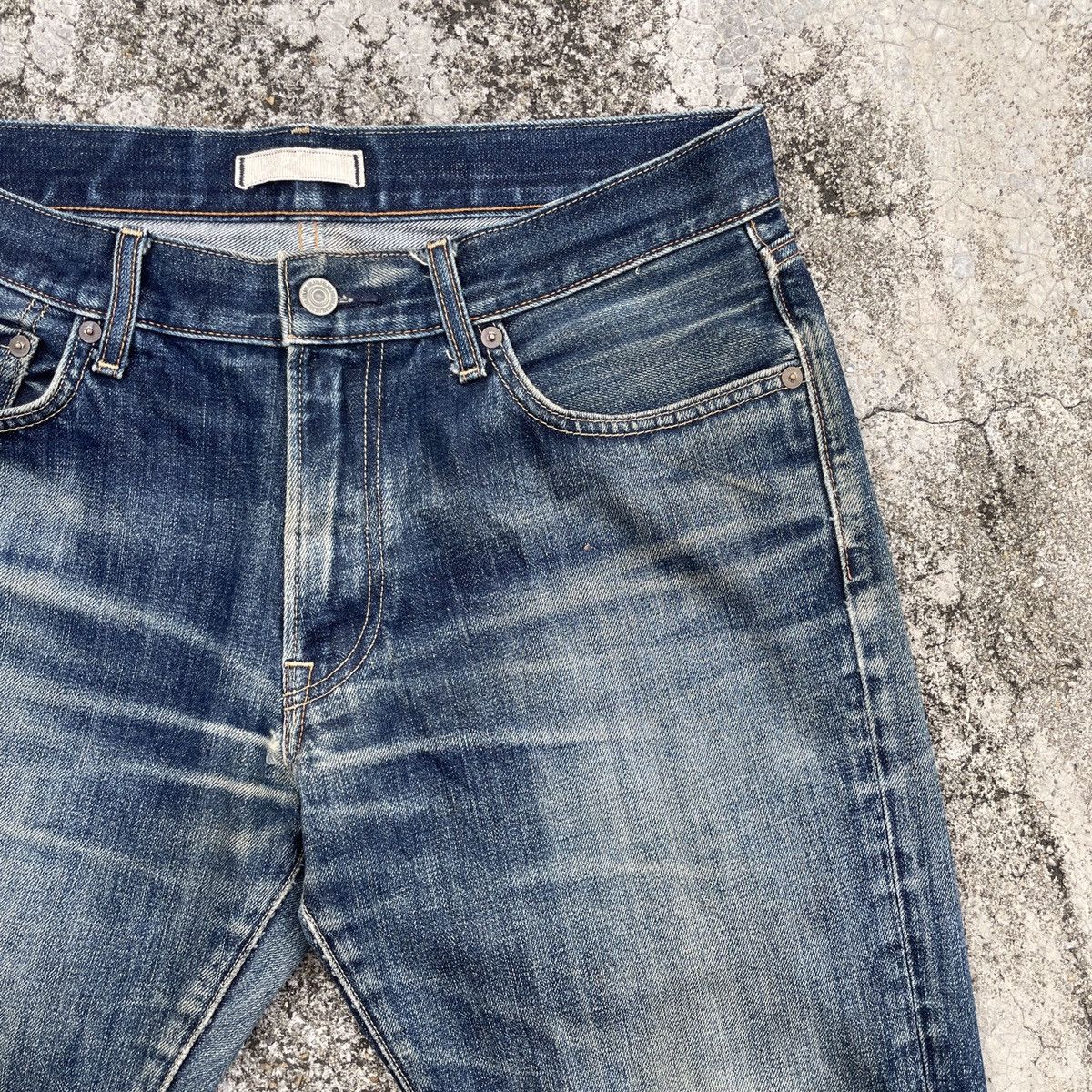 Japanese Brand Vintage Japanese Designer Uniqlo Denim Size US 34 / EU 50 - 2 Thumbnail