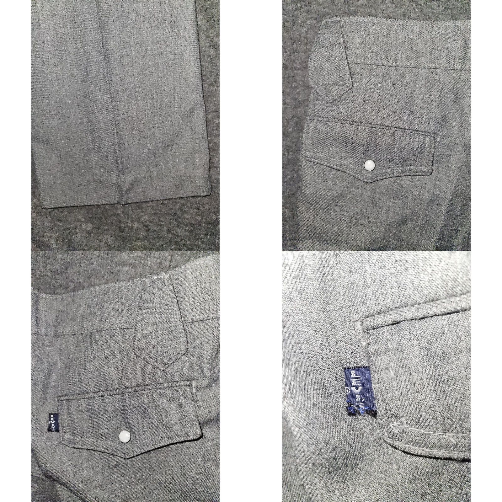 Levi's VINTAGE Levis 514 Pants Mens 33x34 Straight Leg Casual Dress Trouser Flap Pocket Size US 33 - 8 Thumbnail