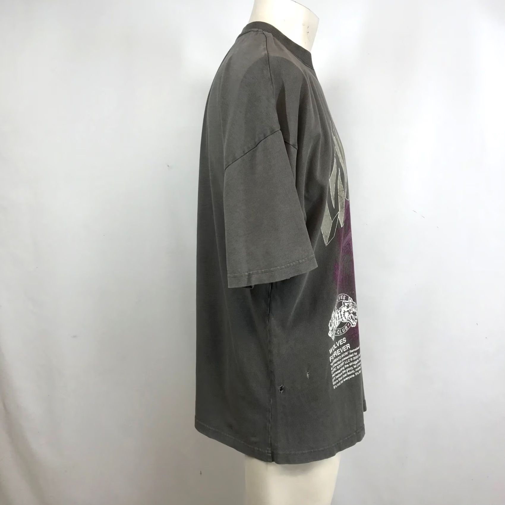 Darc Sport Darc Sport Wolves Club Premium Graphic Tee Mens M Charcoal Grey Size US M / EU 48-50 / 2 - 4 Thumbnail
