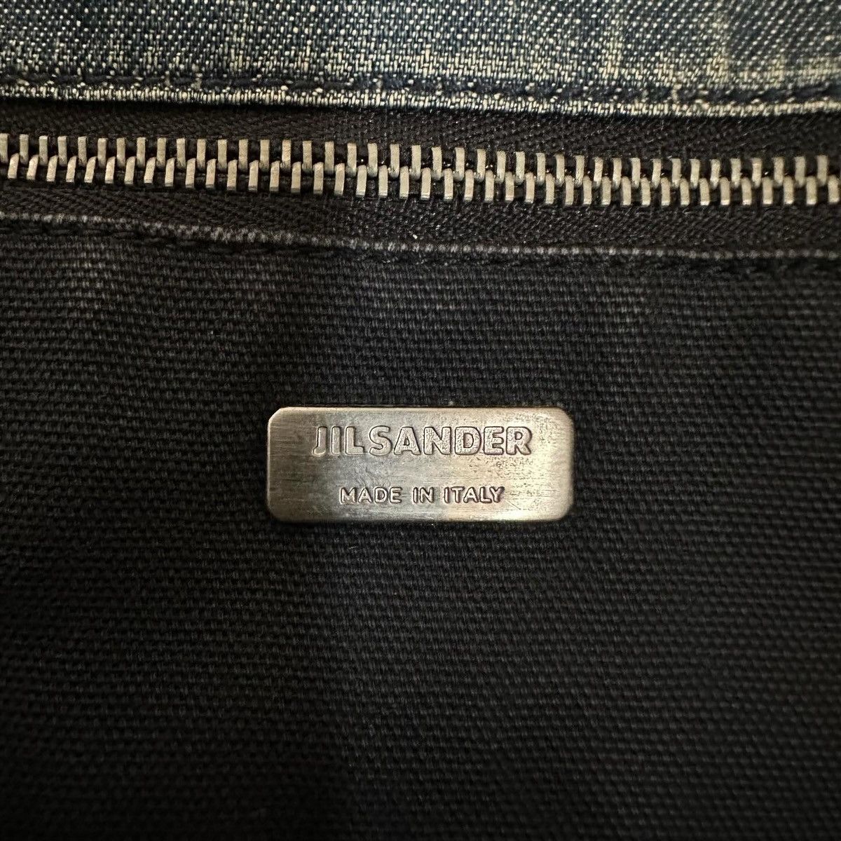 Jil Sander Archive Jil Sander Spring 2003 Denim Cargo Tote Bag Size ONE SIZE - 3 Thumbnail