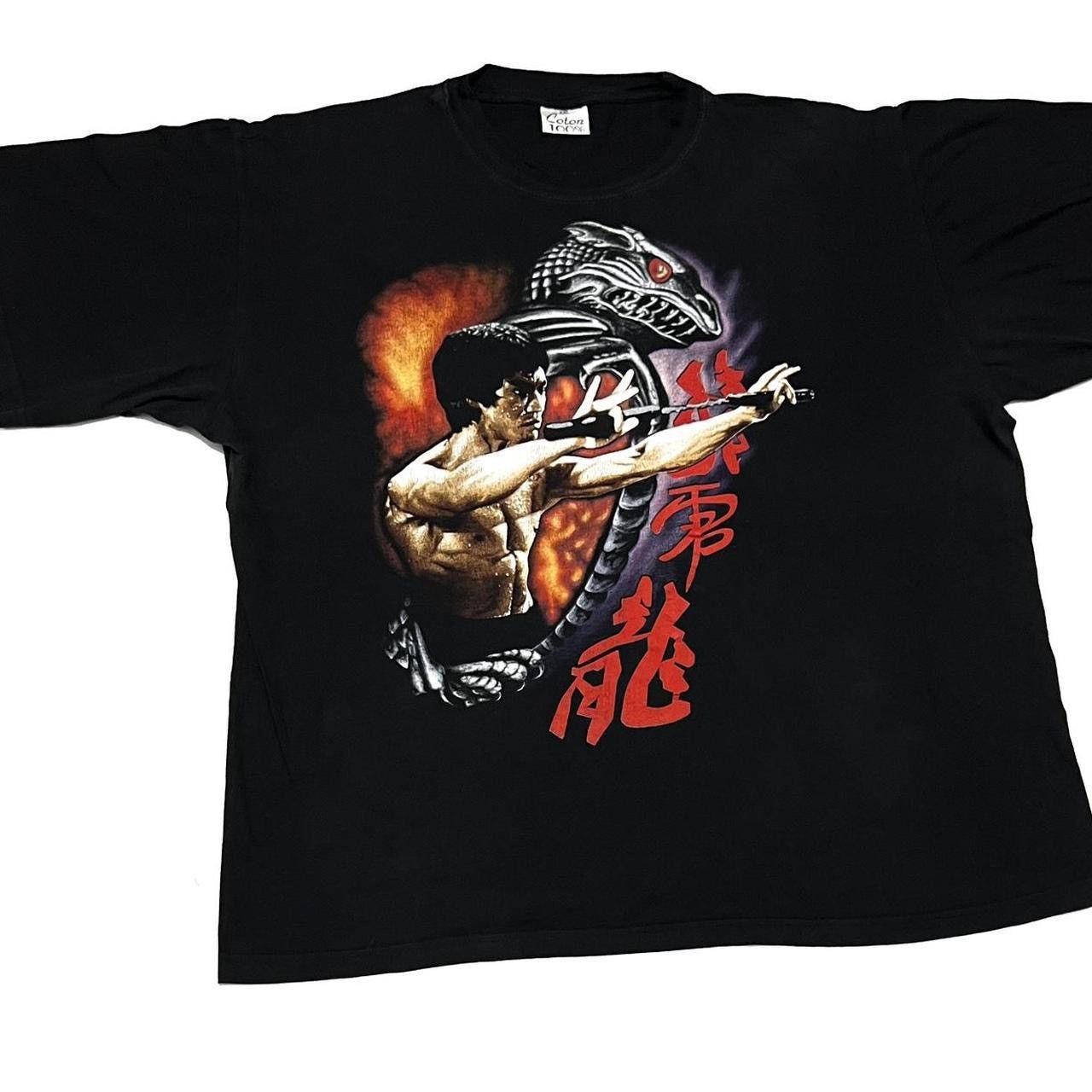 Vintage T-shirt Bruce Lee vintage Size US XXL / EU 58 / 5 - 2 Thumbnail