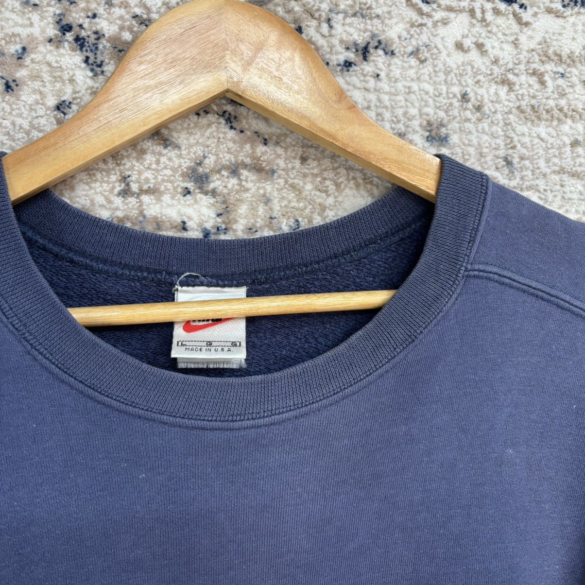 Nike × Vintage VINTAGE 90s NIKE BIG LOGO CREW NECK SWEATSHIRT Size US L / EU 52-54 / 3 - 4 Thumbnail